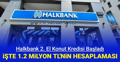 Halkbank 2el konut kredisi